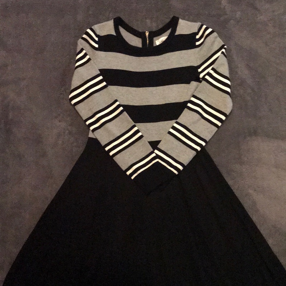 Eliza J Fit & Flare Sweater Dress